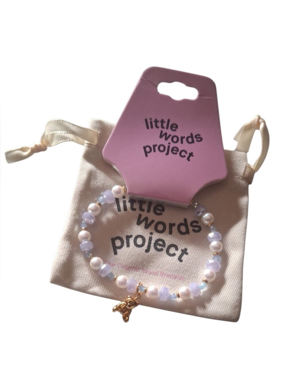 NWT Little Words Project Bracelet🧸✨️💜